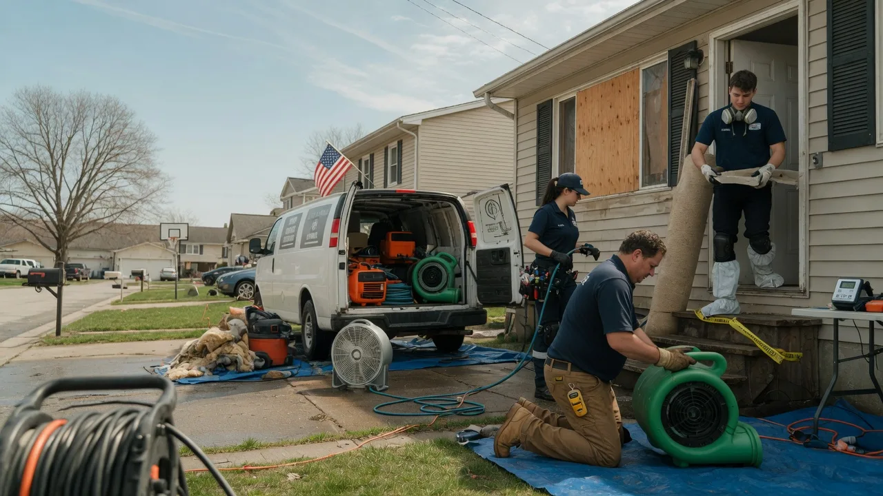 Water Damage Restoration in Inkster, MI near me